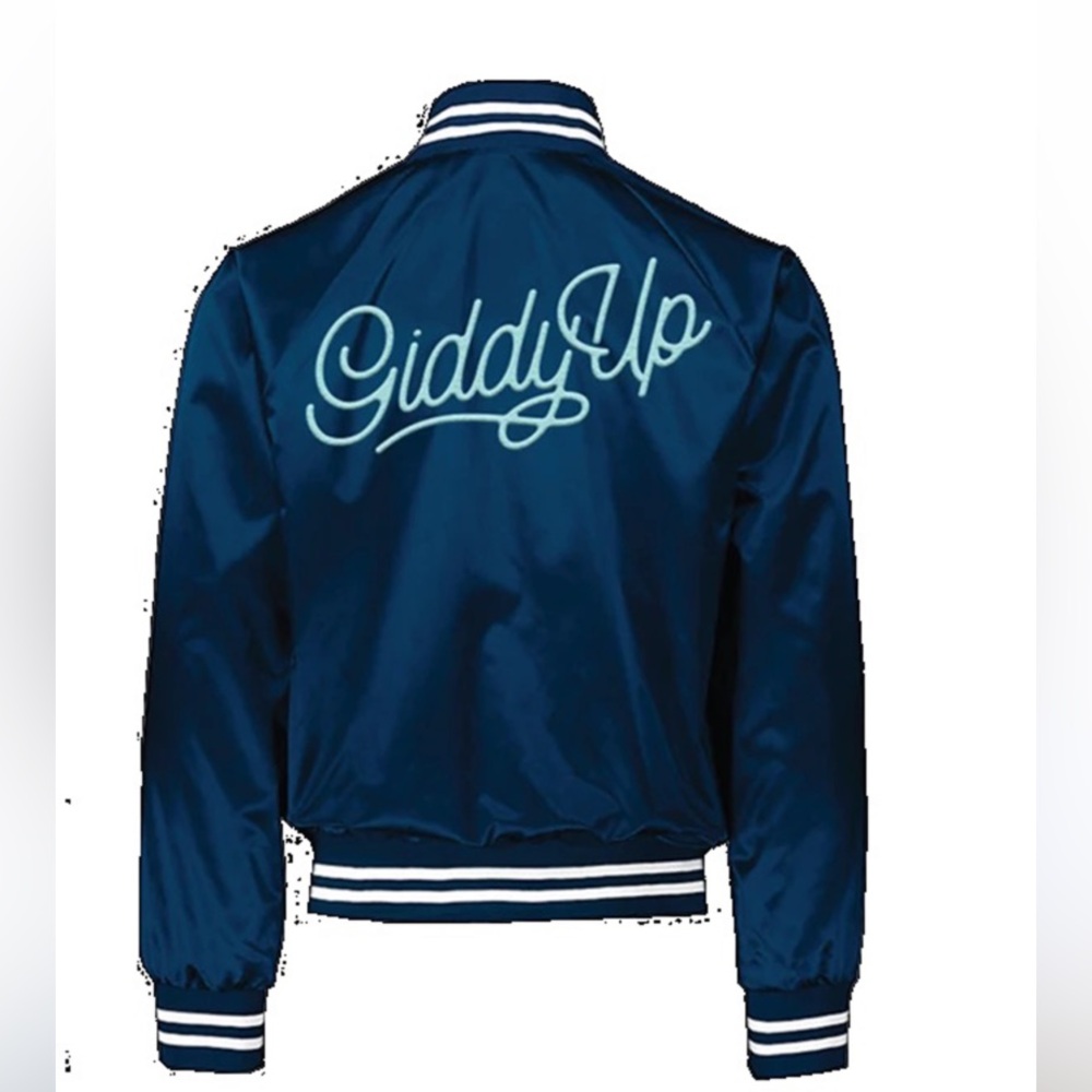 Navy Bomber Jacket - image 2